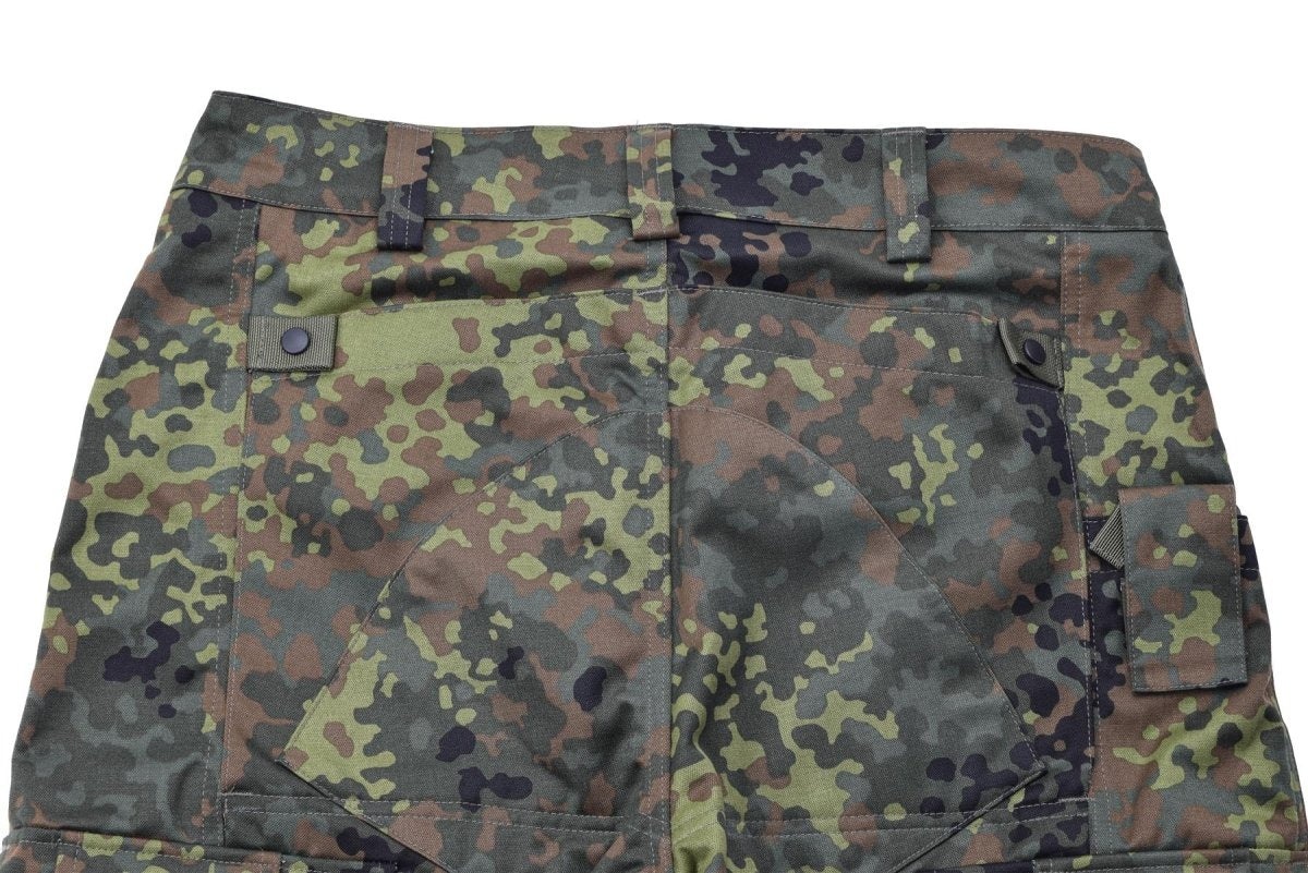 Pantalon de combat tactique de l'armée Leo Kohler pantalon de campagne cargo forcé camouflage flecktarn
