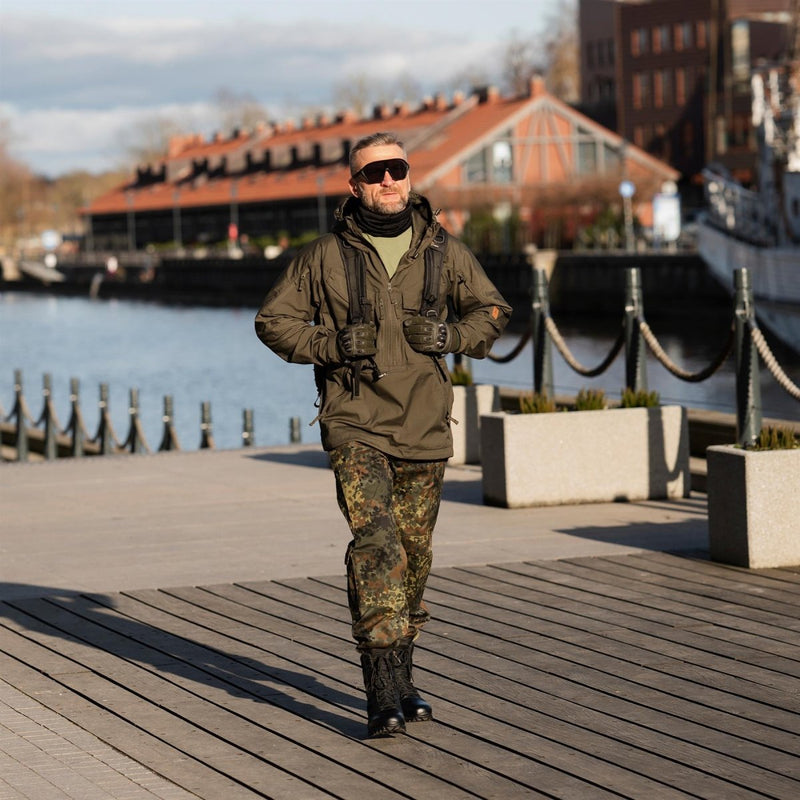 Pantalon BDU Leo Kohler Pantalon de paintball tactique de terrain camouflage flecktarn de la Bundeswehr