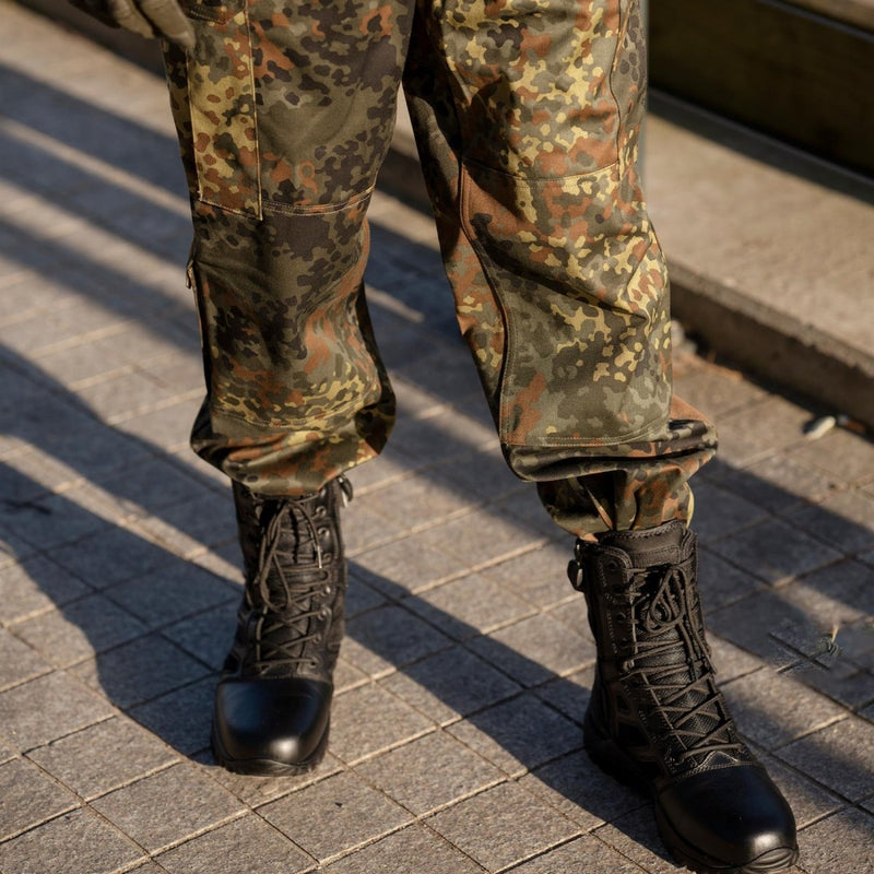 Pantalon BDU Leo Kohler Pantalon de paintball tactique de terrain camouflage flecktarn de la Bundeswehr