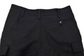 Leo Kohler Pantalon cargo tactique durable avec poches cargo pour l'extérieur Noir