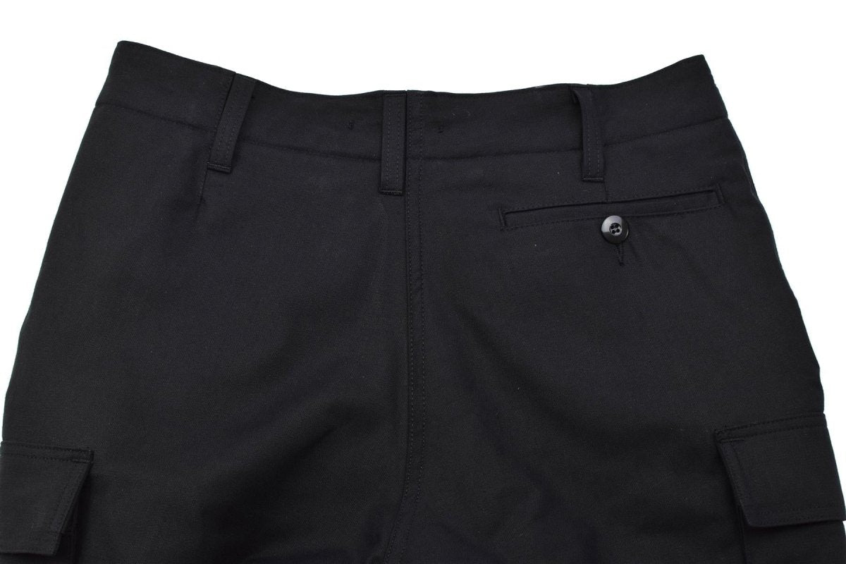 Leo Kohler Pantalon cargo tactique durable avec poches cargo pour l'extérieur Noir