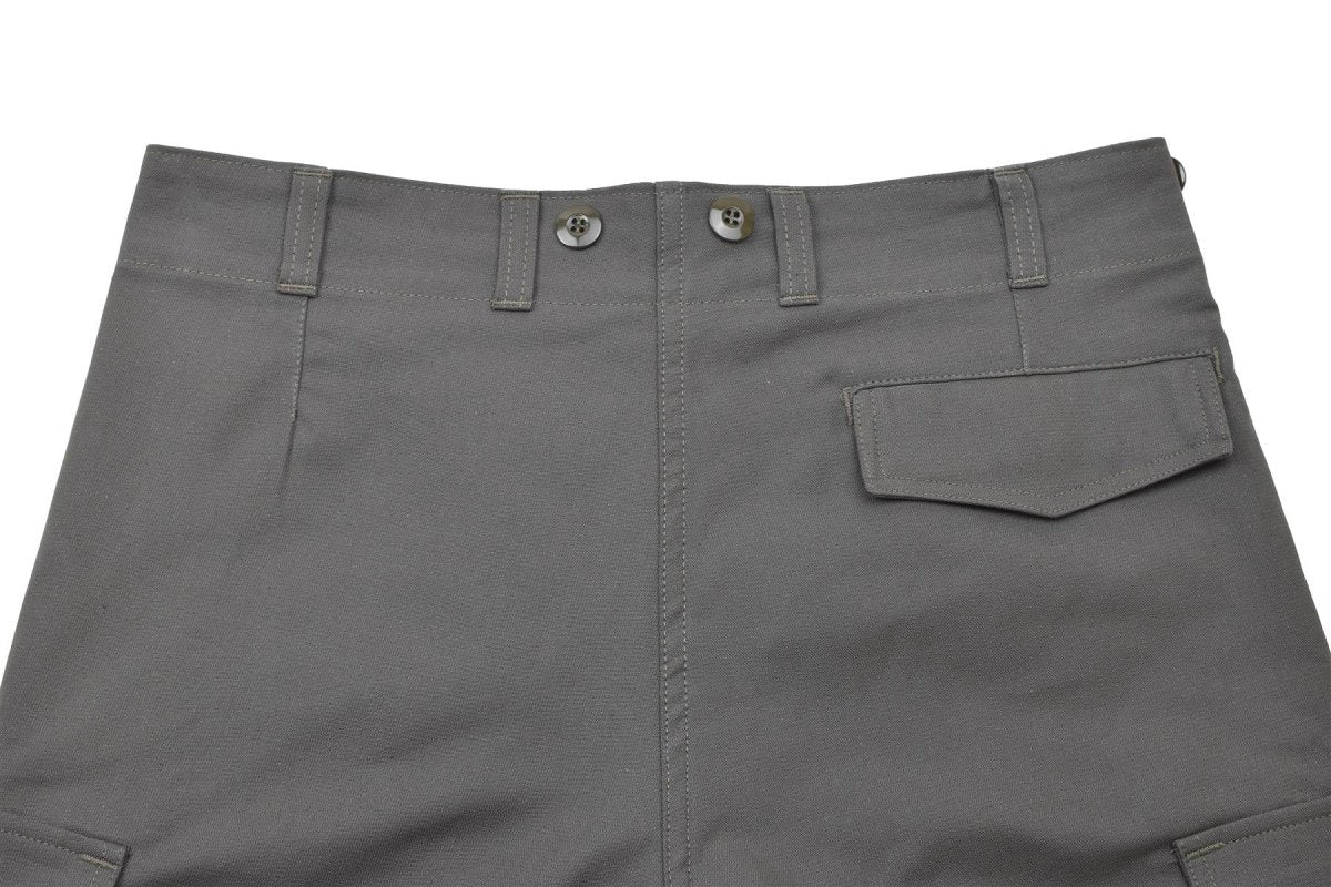 Pantalon de combat militaire Leo Kohler pantalon cargo en coton olive uni