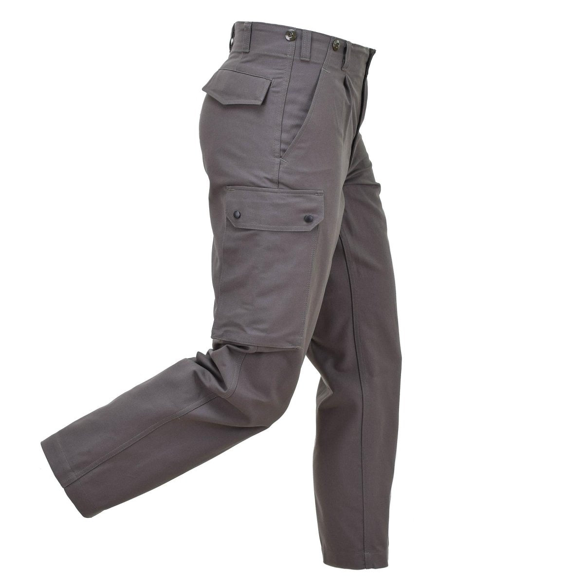 Pantalon de combat militaire Leo Kohler pantalon cargo en coton olive uni
