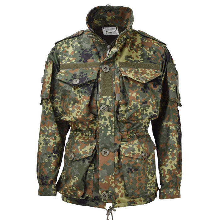Veste tactique de combat militaire Leo Kohler camouflage flecktarn léger - GoMilitar