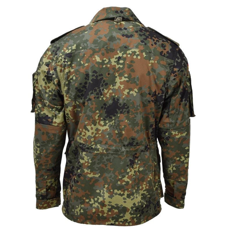 Leo Kohler military combat tactical jacket lightweight field flecktarn camo - GoMilitar