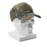 Casquette de baseball militaire Leo Kohler avec visière à visière à motif camouflage BW flecktarn