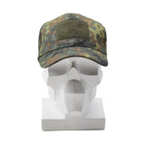 Casquette de baseball militaire Leo Kohler avec visière à visière à motif camouflage BW flecktarn