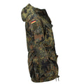 Veste tactique militaire à capuche KSK de Leo Kohler avec camouflage flecktarn