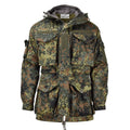 Veste tactique militaire à capuche KSK de Leo Kohler avec camouflage flecktarn