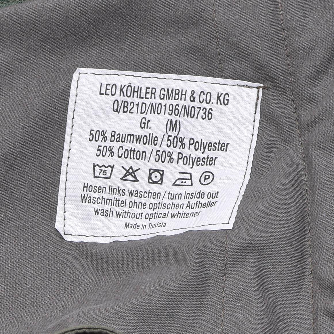 Pantalon tactique de combat militaire Sniper Leo Kohler pantalon olive field rip-stop