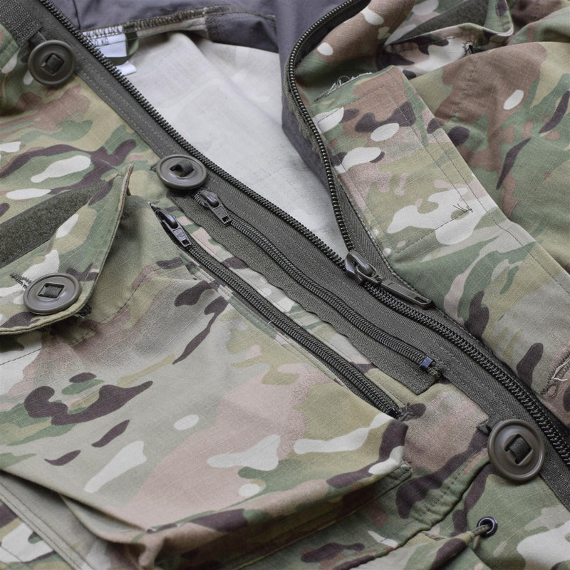 Veste de camouflage militaire tactique Leo Kohler en ripstop multicam