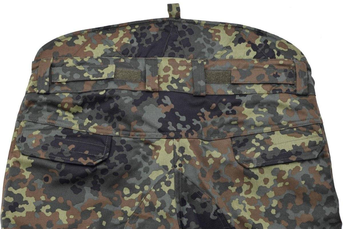 Pantalon tactique Sniper Leo Kohler pour troupes de campagne, camouflage rip-stop flecktarn