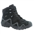 LOWA Zephyr GTX MID TF Bottes de combat tactiques imperméables et respirantes en daim noir