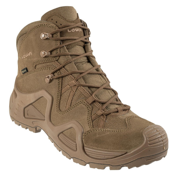 LOWA ZEPHYR GTX MID TF TACTIQUE CHAISSOIRES RÉSISTANTS GORE-TEX® COYOOTE