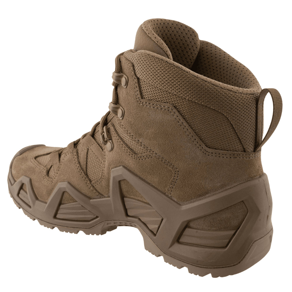 LOWA Zephyr MK2 GTX Mid Bottes tactiques imperméables à membrane Gore-Tex Coyote