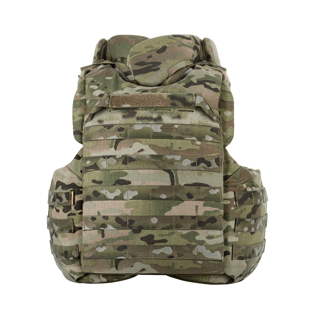 M-TAC Corset Elite porte-plaque tactique MOLLE à dégagement rapide MTP camouflage