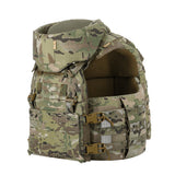M-TAC Corset Elite porte-plaque tactique MOLLE à dégagement rapide MTP camouflage