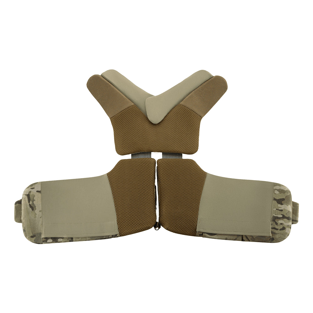 M-TAC Corset Elite porte-plaque tactique MOLLE à dégagement rapide MTP camouflage