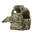 M-TAC Corset Elite porte-plaque tactique MOLLE à dégagement rapide MTP camouflage