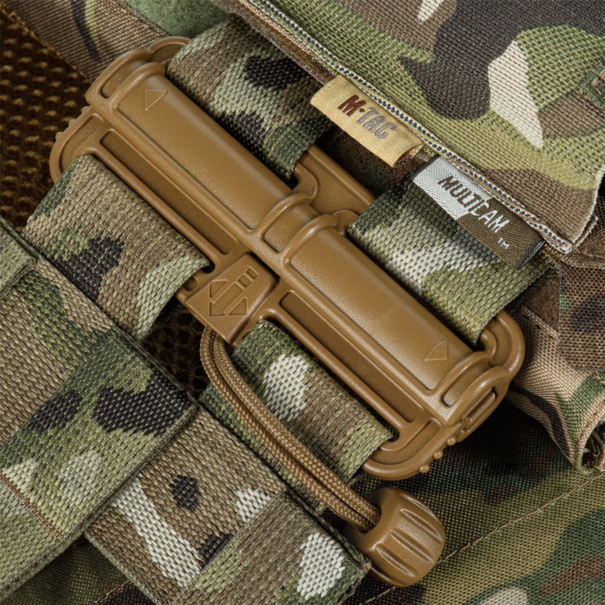 M-TAC Cuirass Elite XL porte-plaque tactique MOLLE Duraflex attaches MTP camouflage