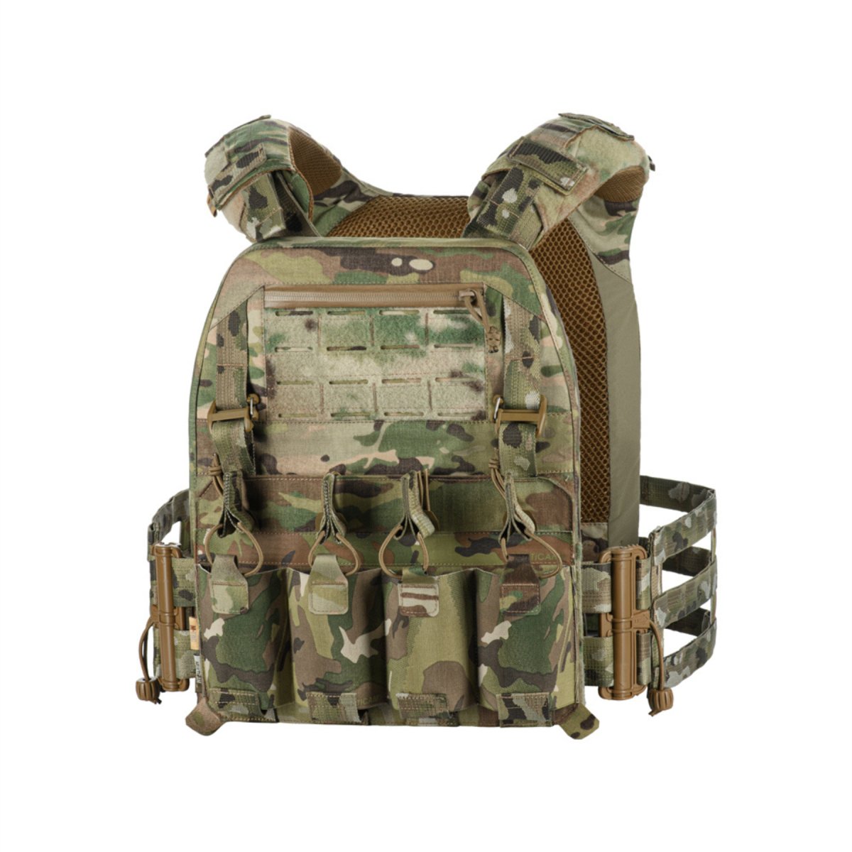 M-TAC Cuirass Elite XL porte-plaque tactique MOLLE Duraflex attaches MTP camouflage