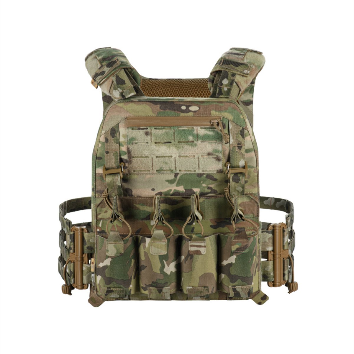 M-TAC Cuirass Elite XL porte-plaque tactique MOLLE Duraflex attaches MTP camouflage
