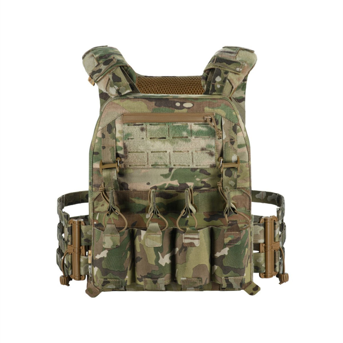 M-TAC Cuirass Elite XL porte-plaque tactique MOLLE Duraflex attaches MTP camouflage