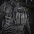 M-TAC Cuirass QRS Plaque Tactique Carier Cordura Système de Dégagement Rapide Noir