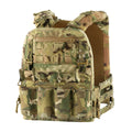 M-TAC Cuirass QRS Plaque Tactique Carier Cordurda Système de Libération Rapide MTP Camo