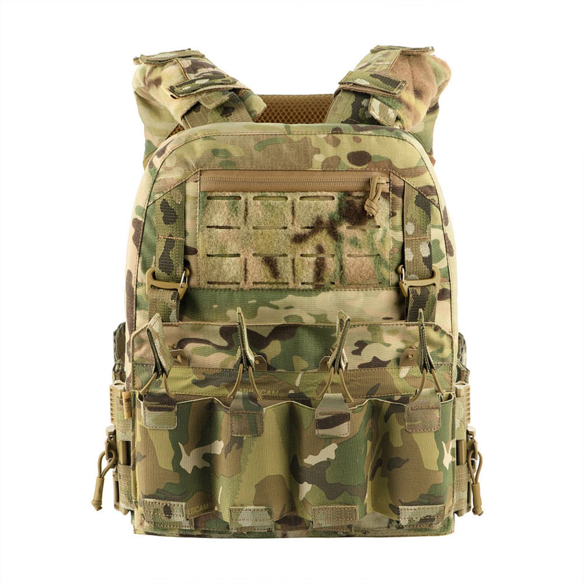 M-TAC Cuirass QRS Plaque Tactique Carier Cordurda Système de Libération Rapide MTP Camo