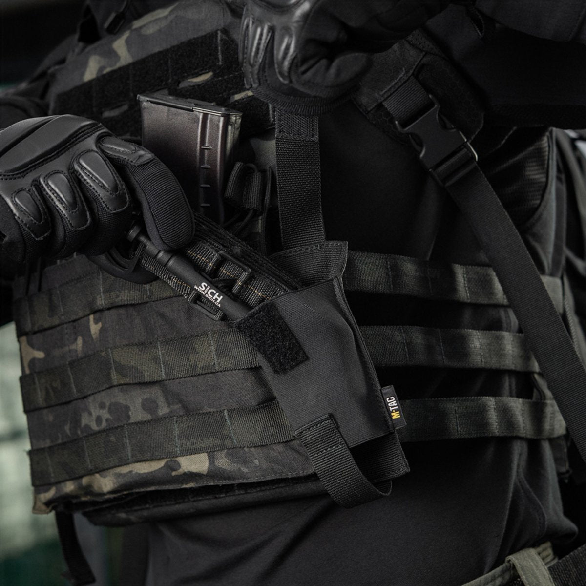 Pochette de garrot tactique M-TAC Gen. II, fixation MOLLE, Cordura Durable