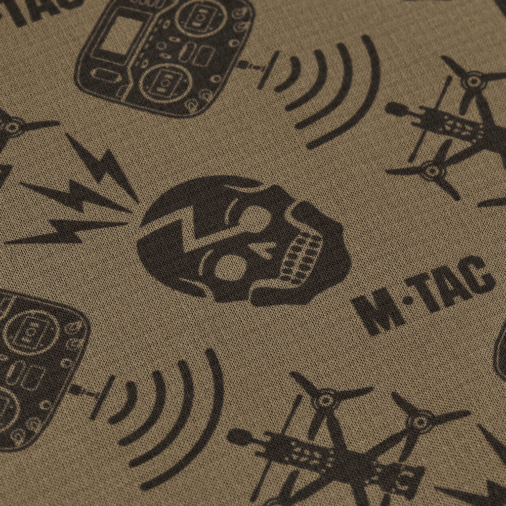 M-TAC Micropolaire Cache-Cou Drone Modèle Tactique Écharpe Extérieure Tan