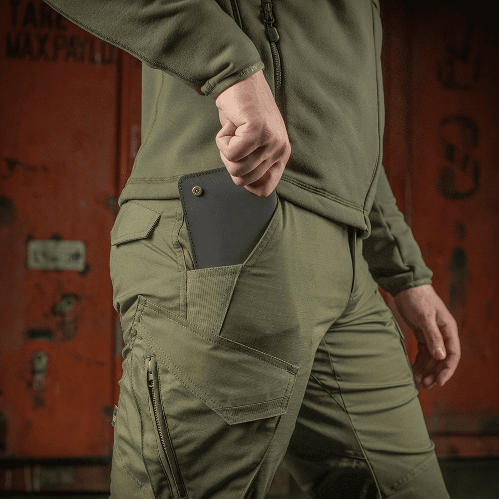 Pantalon de combat tactique de style militaire M-TAC en ripstop extensible