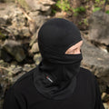 Cagoule de style militaire M-TAC, couvre-chef tactique, masque facial léger, noir