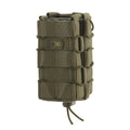 M-TAC Pochette double ouverte pour magazines Cordura tactique caoutchouté antidérapant Olive