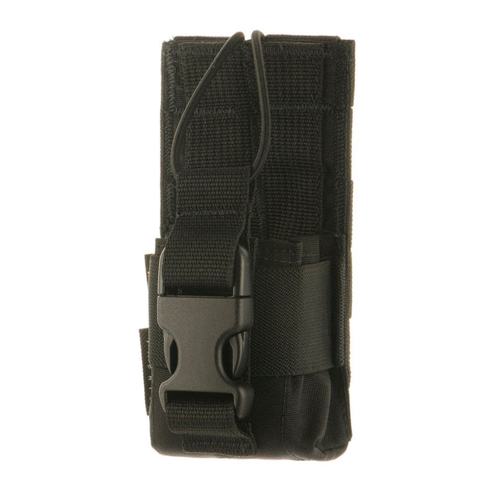 M - TAC Radio Pouch MOLLE Durable Cordurda Motorola 4400/4800 Olive Noir - GoMilitar
