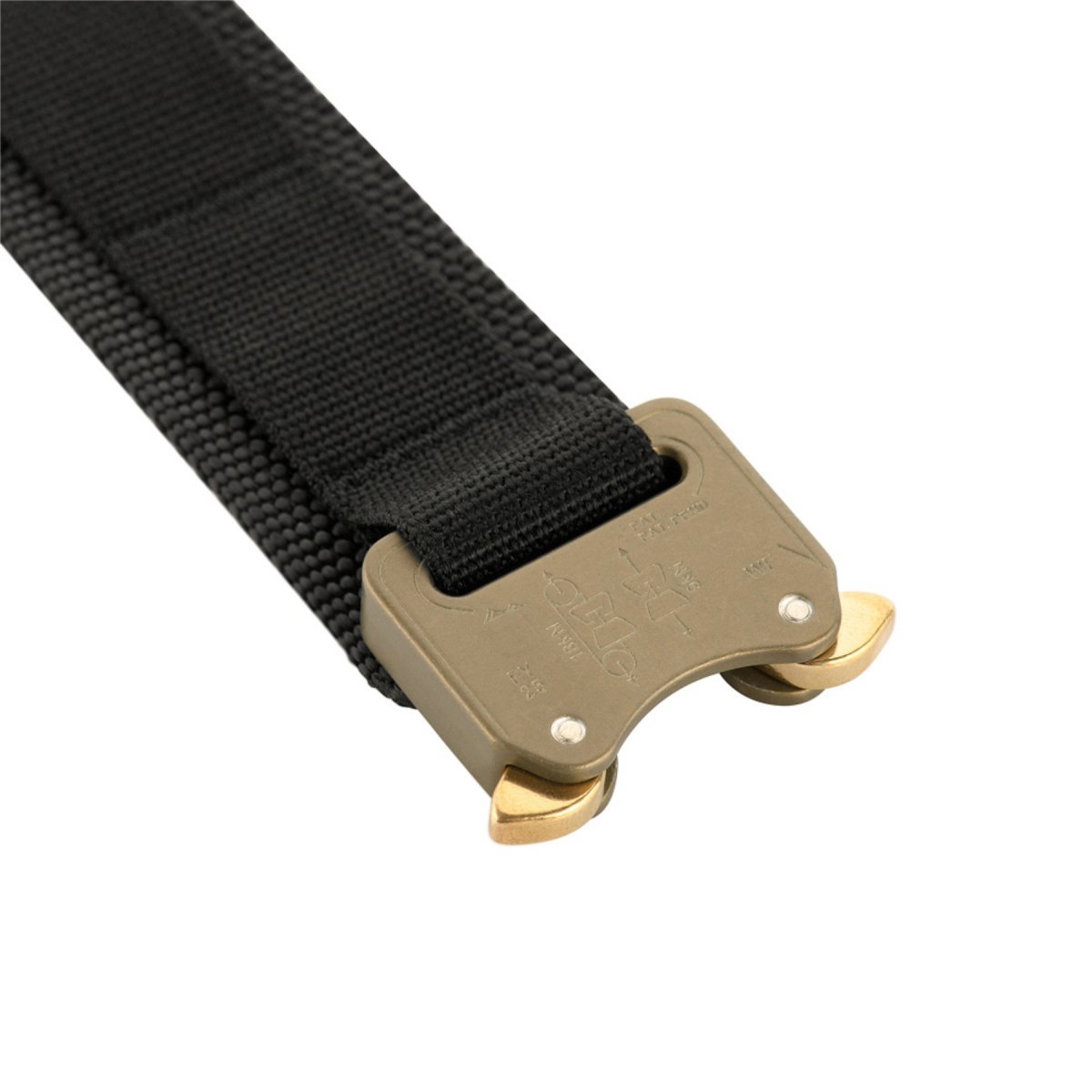 Ceinture tactique M-TAC COBRA, boucle en aluminium, robuste, réglable, noire