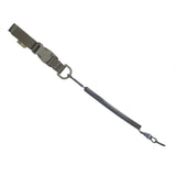 M-TAC Cordon de sécurité tactique Lite Carabine Longe de rétention Anneau en D Fastex Olive