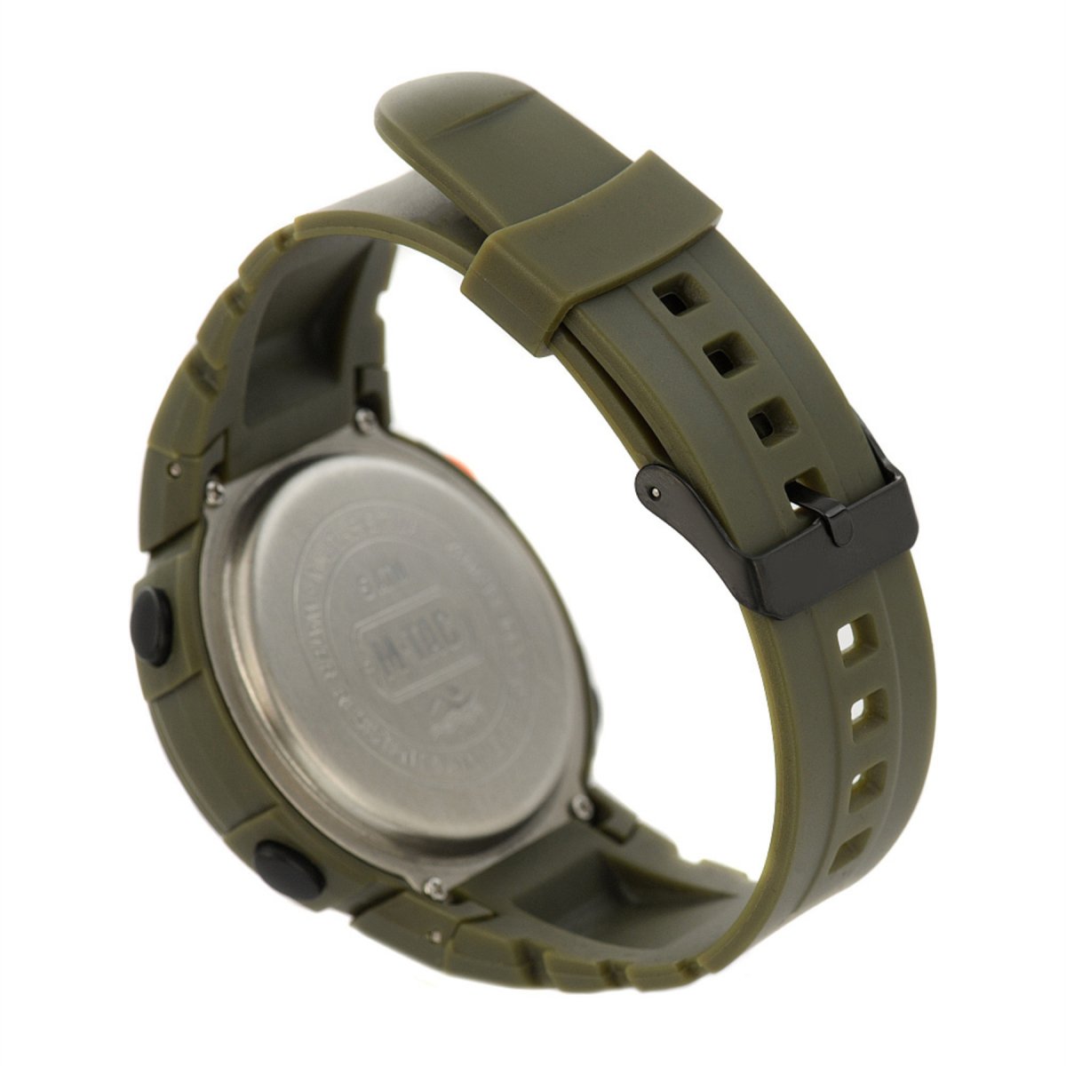 M-TAC Montre Tactique Boussole Alarme Chronomètre 5ATM Résistant à l'eau Olive