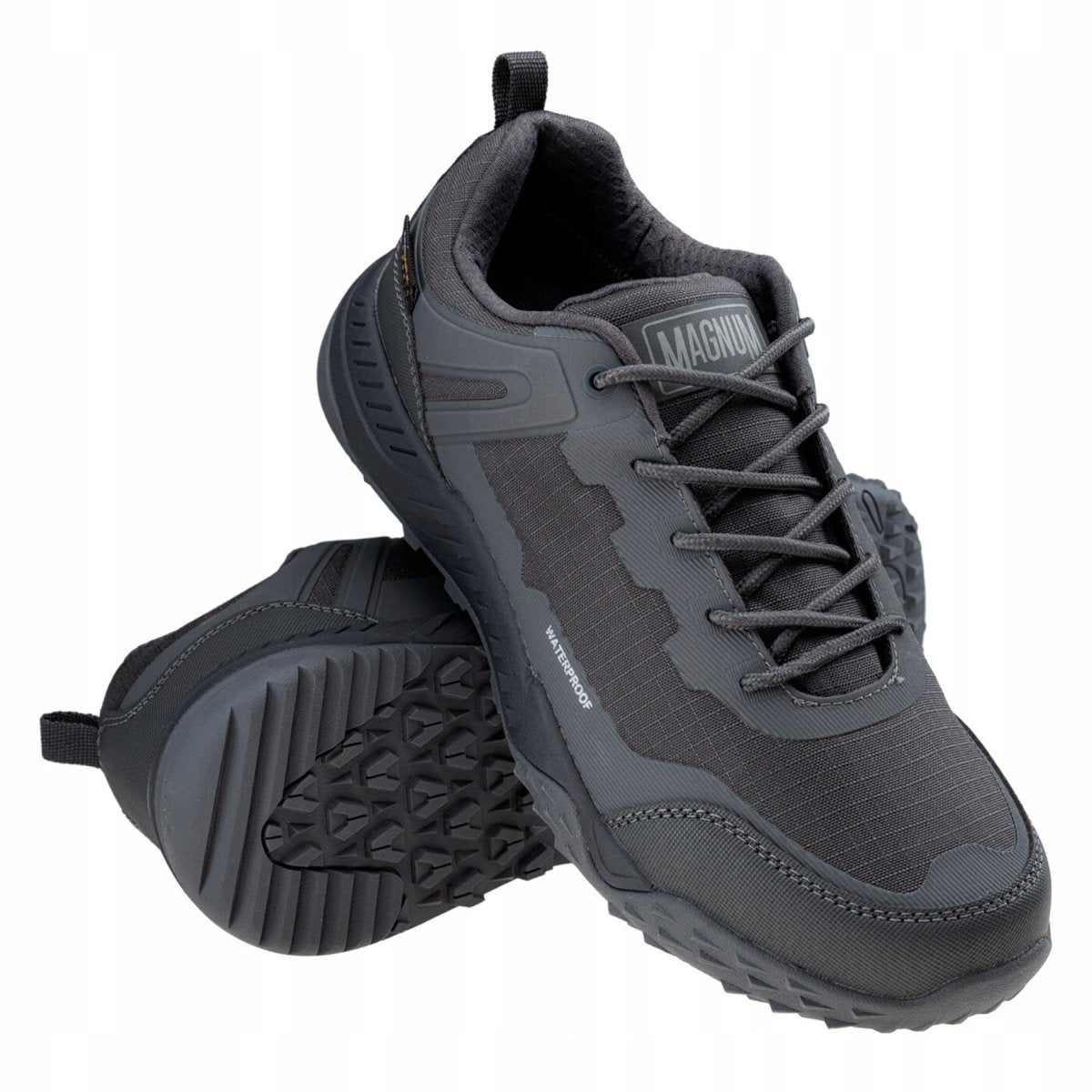 Magnum Bondsteel Low WP Bottes de randonnée imperméables et absorbant les chocs Hi Poly Noir