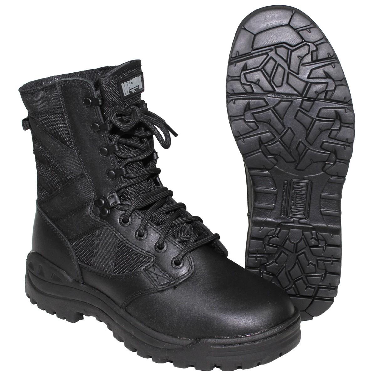 Magnum Scorpion Bottes Tactiques Séchage Rapide Respirant Eyeley Laçage Noir