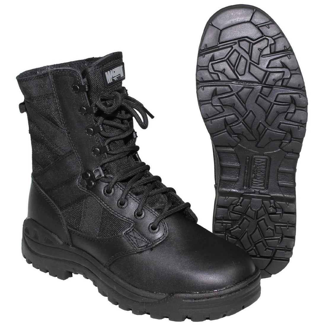 Magnum Scorpion Bottes Tactiques Séchage Rapide Respirant Eyeley Laçage Noir
