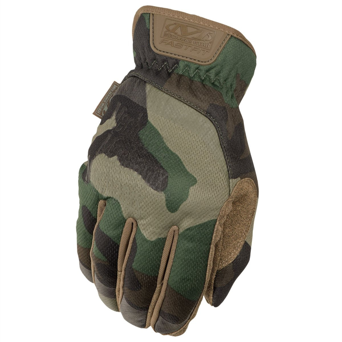 Mechanix Wear Fastfit Gen 2 Gants tactiques Poignets élastiques Woodland Camo