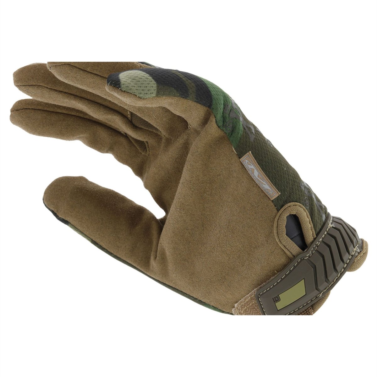 Mechanix Wear Gants tactiques respirants en Lycra avec inserts de doigts Woodland Camo