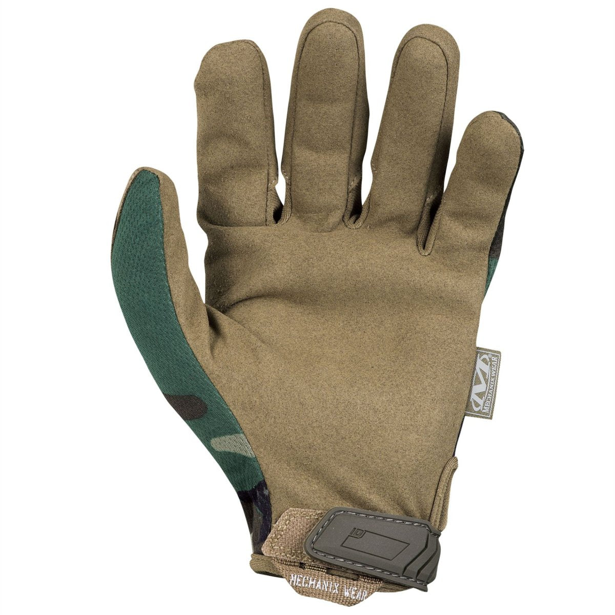 Mechanix Wear Gants tactiques respirants en Lycra avec inserts de doigts Woodland Camo