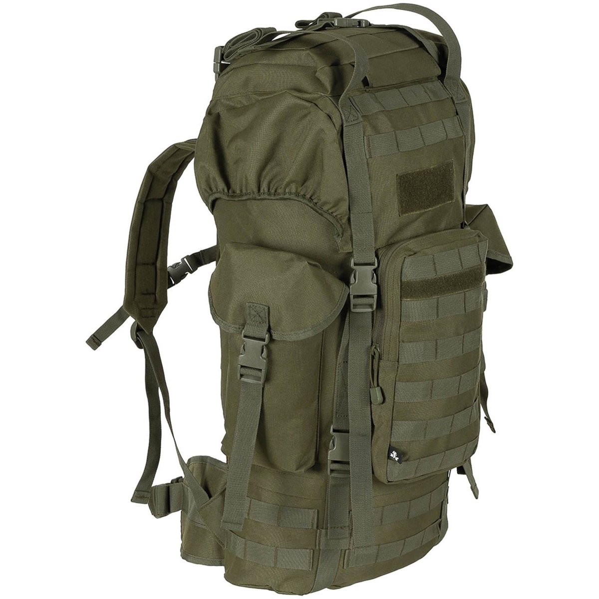 Sac à dos tactique de combat de l'armée BW de marque MFH Molle 65L sac de terrain en aluminium pour tige NEUF