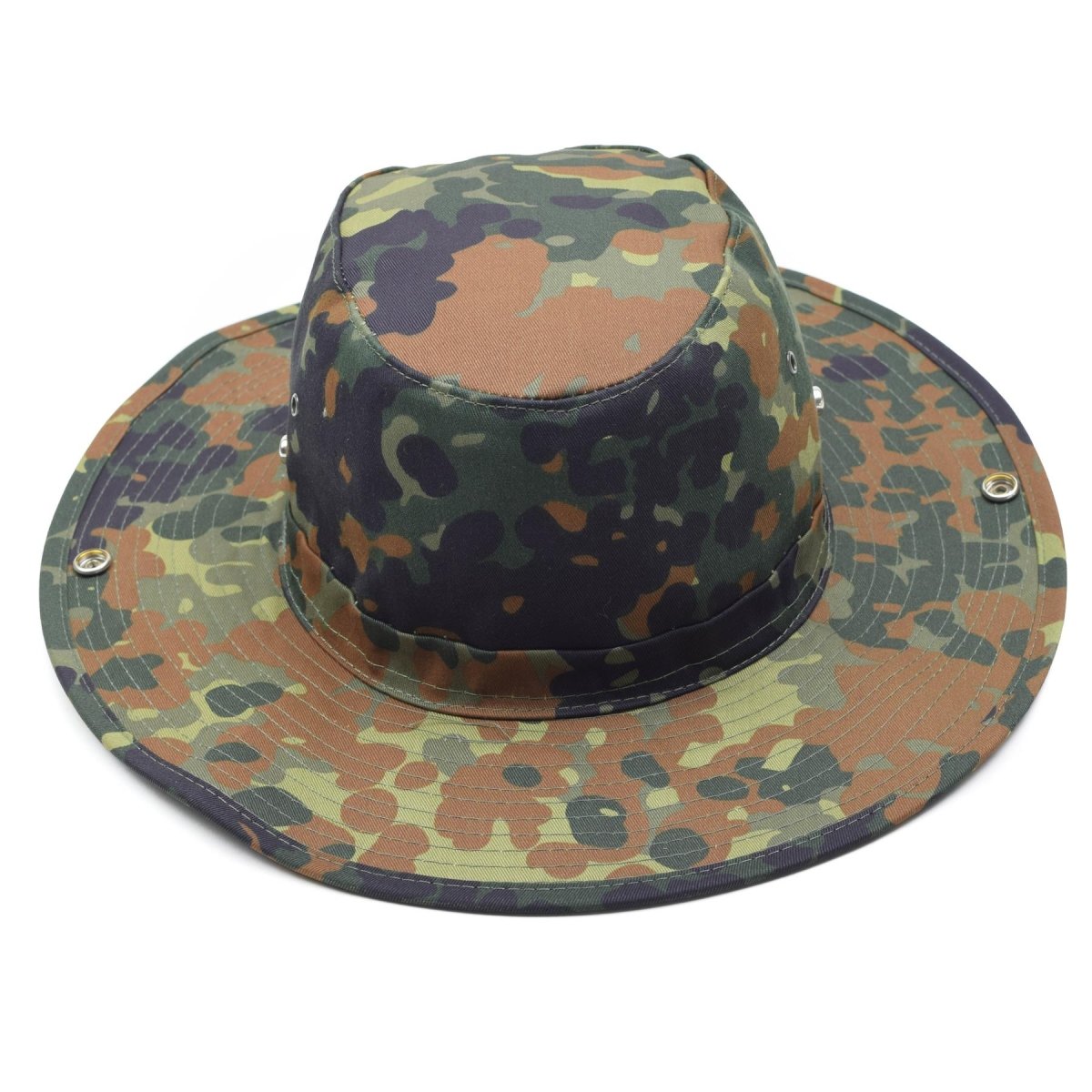 Chapeau de style militaire de marque MFH, seau flecktarn, casquette d'été panama jungle, NOUVEAU