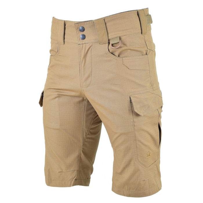 MFH Brand Bermuda de style militaire coyote uniforme en coton ripstop robuste NOUVEAU - GoMilitar