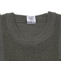 Pull commando de style militaire de marque MFH, pull en tricot à points de suture, olive, NEUF