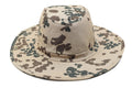 Chapeau panama de style militaire de marque MFH, casquette d'été à seau tropical flecktarn NEUF